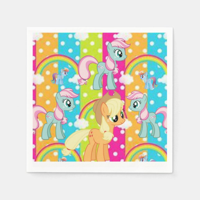 Servilleta De Papel Servilletas de papel Pony (Anverso)