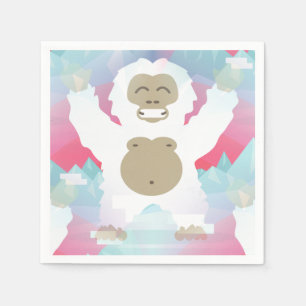 Servilleta De Papel servilletas de papel rosa yeti