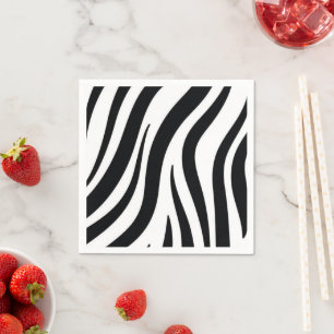 Servilleta De Papel servilletas de papel, servilletas de leopardo negr