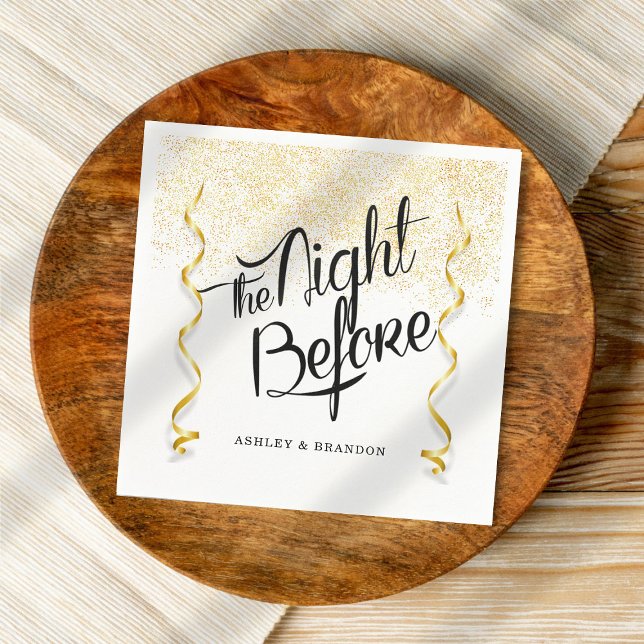 Servilleta De Papel Servilletas de Presupuesto para la Noche Antes de  (Subido por el creador)