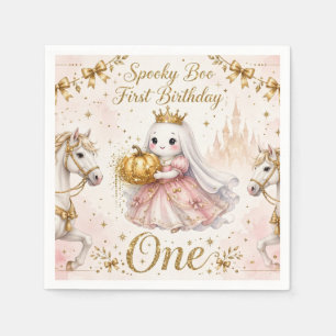 Servilleta De Papel Servilletas de Princesa Fantasma Spooky Boo