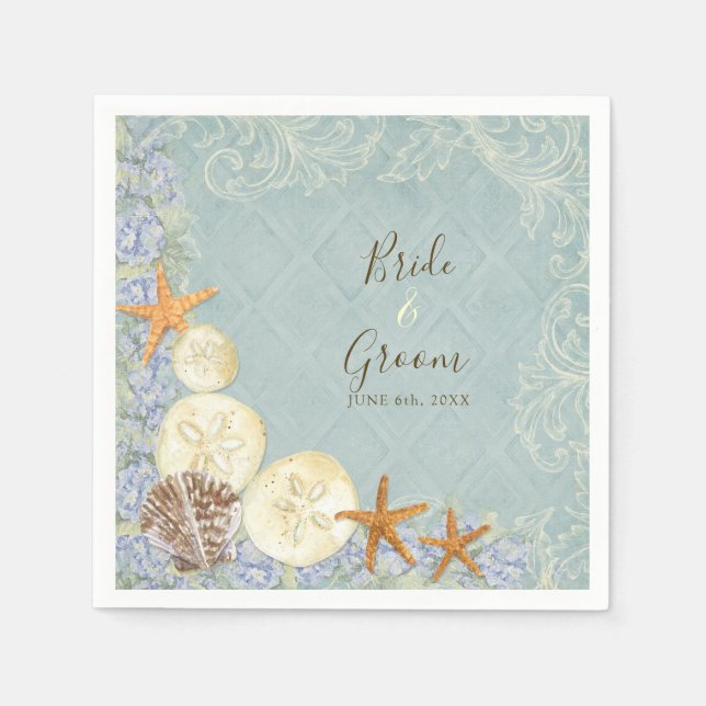 Servilleta De Papel Servilletas de Recepción de Postre Floral Cottage  (Anverso)