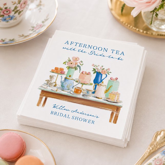 Servilleta De Papel Servilletas de té para despedida de soltera (Subido por el creador)
