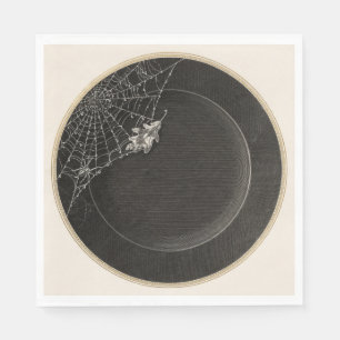 Servilleta De Papel Servilletas de telaraña de Halloween de estilo gót