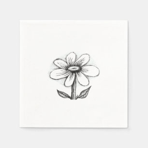 Servilleta De Papel servilletas de tema para ella con margarita