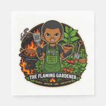 Servilletas de The Flaming Gardener