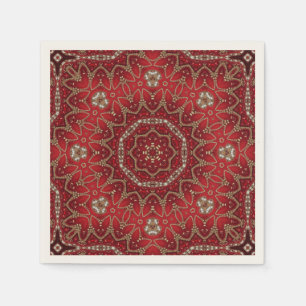 Servilleta De Papel Servilletas Decorativas Rojas