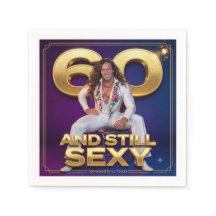 Servilletas del 60 cumpleaños de Big Sug