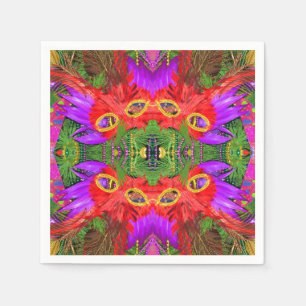 Servilleta De Papel servilletas del cóctel del carnaval