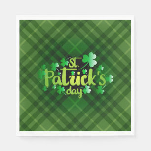 Servilleta De Papel Servilletas del Día de San Patricio