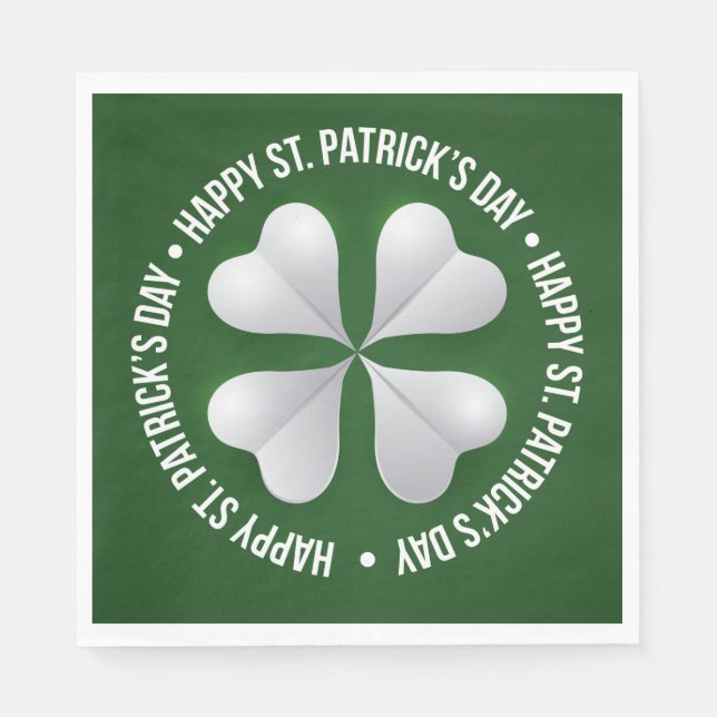 Servilleta De Papel Servilletas del Día de San Patricio (Anverso)