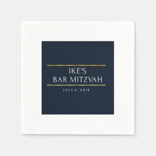 Servilleta De Papel servilletas del mitzvah de la barra de los ike