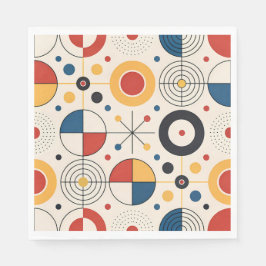 Servilleta De Papel Servilletas diseño geométrico