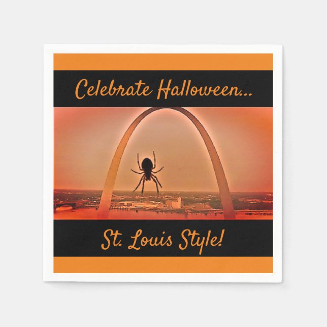 Servilleta De Papel Servilletas divertidas de Missouri - cóctel y fies (Anverso)