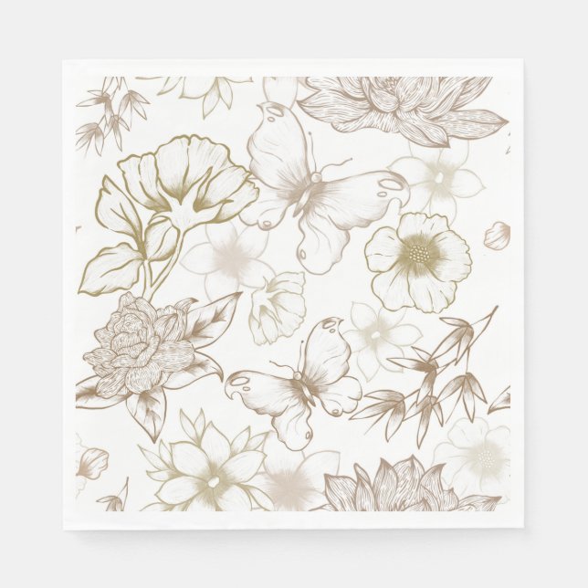 Servilleta De Papel servilletas doodle (Anverso)