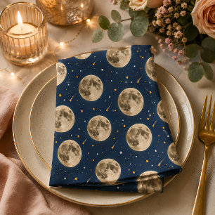 Servilleta De Papel Servilletas Dos a la Luna Fiesta de Cumpleaños Esp