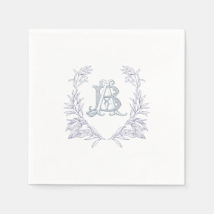 Servilleta De Papel servilletas escudo boda