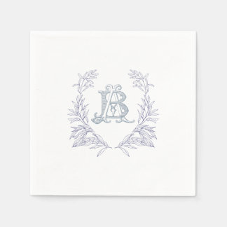 Servilleta De Papel servilletas escudo boda