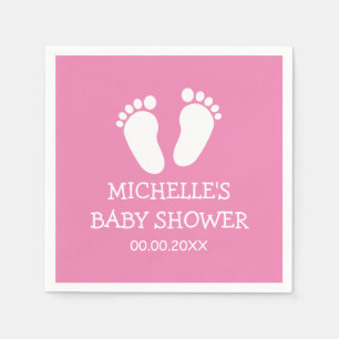 Servilleta De Papel servilletas fiesta Baby Shower personalizado con h
