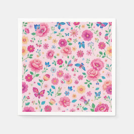 Servilleta De Papel servilletas florales