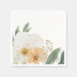 Servilleta De Papel Servilletas Florales de Granja Minimalista Moderna