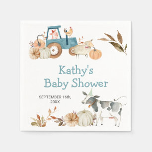 Servilleta De Papel Servilletas Florales de Tractor de Animales de Gra