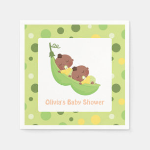 Servilleta De Papel Servilletas lindas afroamericanas de Baby Shower