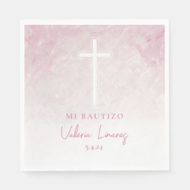 Servilleta De Papel Servilletas Mi Bautizo Rosita