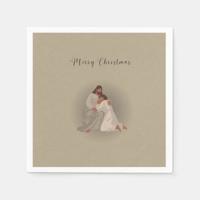 Servilleta De Papel Servilletas Navideñas Cristianas (Anverso)