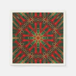 Servilleta De Papel Servilletas Navideñas Decorativas Rojas