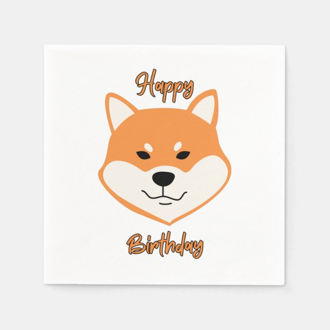 Servilleta De Papel Servilletas Originales de 3 Capas Happy Birthday S (Anverso)