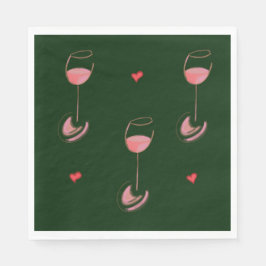 Servilleta De Papel Servilletas para amantes del vino