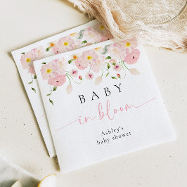 Servilleta De Papel Servilletas para Baby Shower "Bebé en Flor" de col