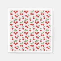 Servilletas para Baby Shower Cherry Sweet