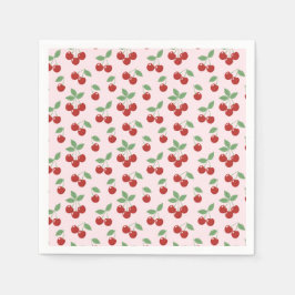 Servilleta De Papel Servilletas para Baby Shower Cherry Sweet