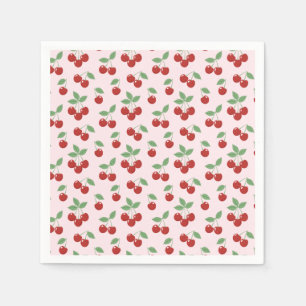 Servilleta De Papel Servilletas para Baby Shower Cherry Sweet