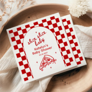 Servilleta De Papel Servilletas para Baby Shower con Tema de Pizza 'Sl