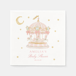 Servilleta De Papel Servilletas para Baby Shower de Carrusel Caprichos