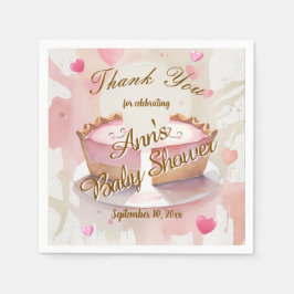 Servilleta De Papel Servilletas para Baby Shower de Cutie Pie