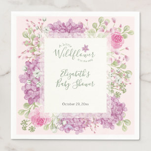Servilleta De Papel Servilletas para Baby Shower de Flor Silvestre Peq