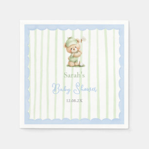 Servilleta De Papel Servilletas para baby shower de golf