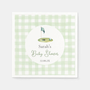 Servilleta De Papel Servilletas para baby shower de golf