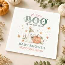 Servilletas para Baby Shower de Halloween A Little