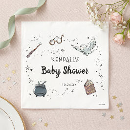 Servilleta De Papel Servilletas para Baby Shower de Harry Potter