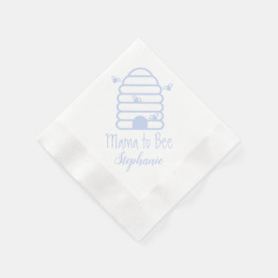 Servilleta De Papel Servilletas para Baby Shower de Mama to Bee Colmen
