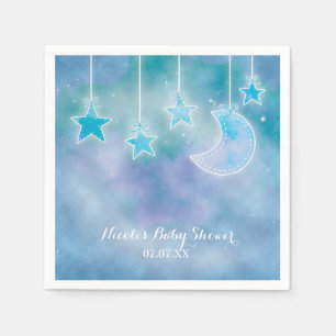 Servilleta De Papel Servilletas para Baby Shower Galaxia Cielo Celesti