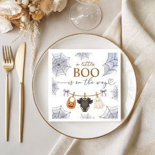 Servilleta De Papel Servilletas para Baby Shower 'Halloween A Little B