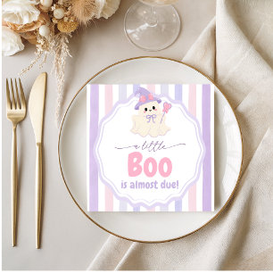 Servilleta De Papel Servilletas para Baby Shower 'Un Fantasmita Pastel
