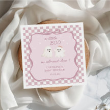 Servilletas para Baby Shower Un pequeño Boo está a