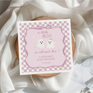 Servilleta De Papel Servilletas para Baby Shower Un pequeño Boo está a